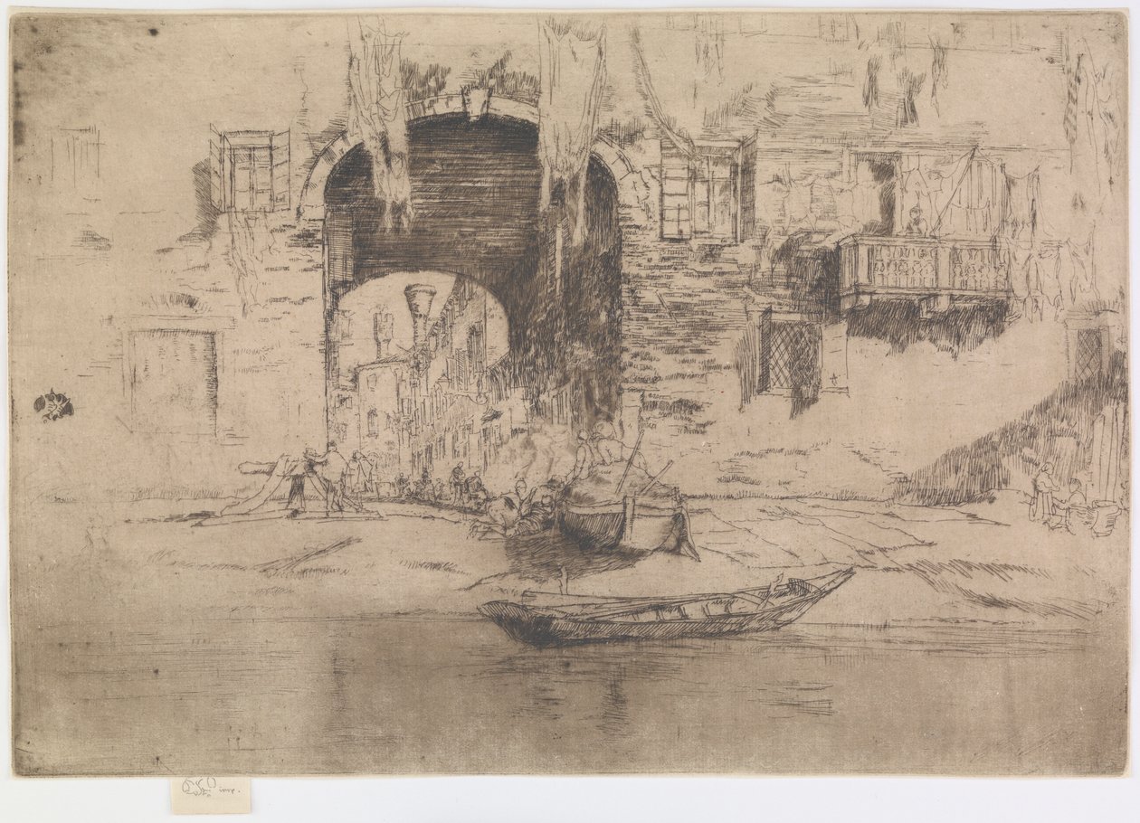 San Biagio, 1879-1880. tekijältä James Abbott McNeill Whistler
