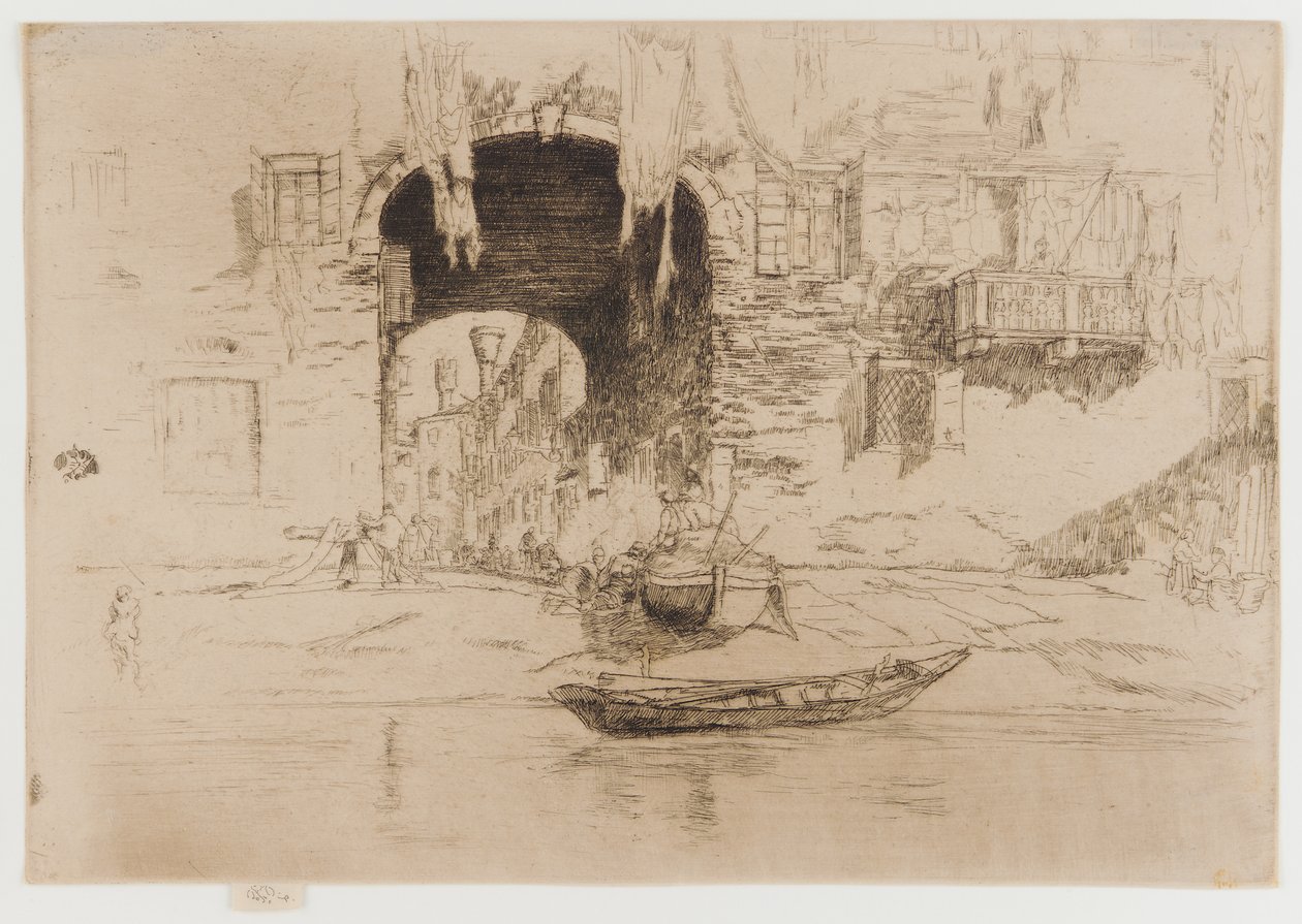 St Blaise, 1879-1880. tekijältä James Abbott McNeill Whistler