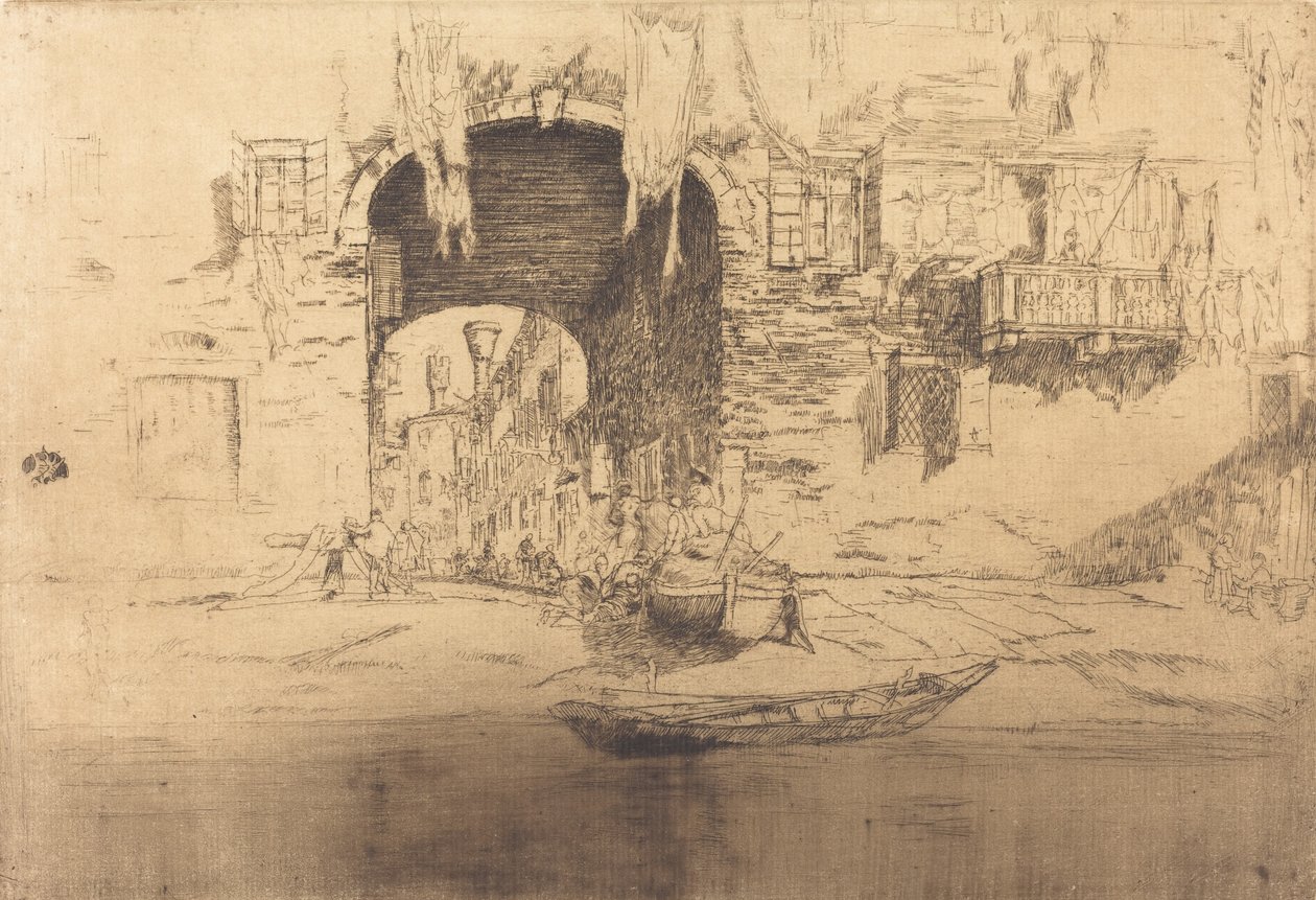 San Biagio, 18791880. tekijältä James Abbott McNeill Whistler