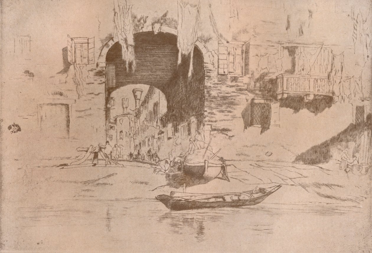 San Biagio, 1879, 1904 tekijältä James Abbott McNeill Whistler