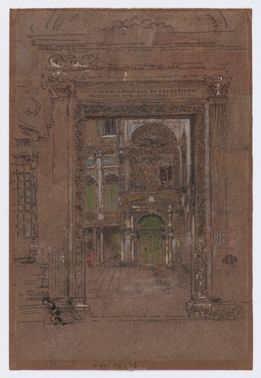 Johannes apostoli ja evankelista tekijältä James Abbott McNeill Whistler