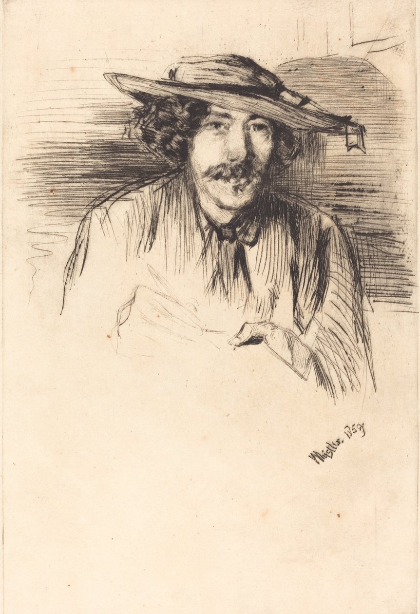 Omakuva, 1859. tekijältä James Abbott McNeill Whistler