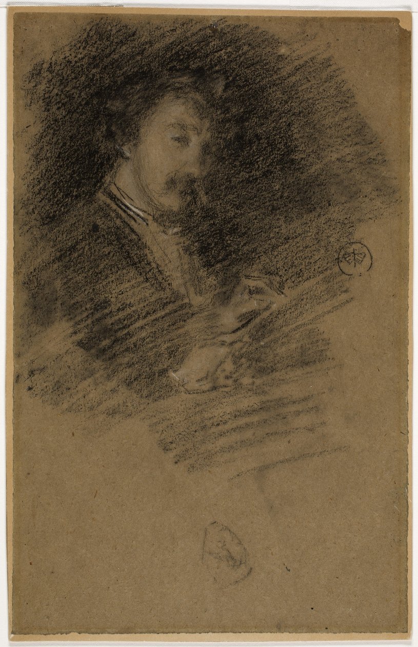 Omakuva, 1871-73 tekijältä James Abbott McNeill Whistler