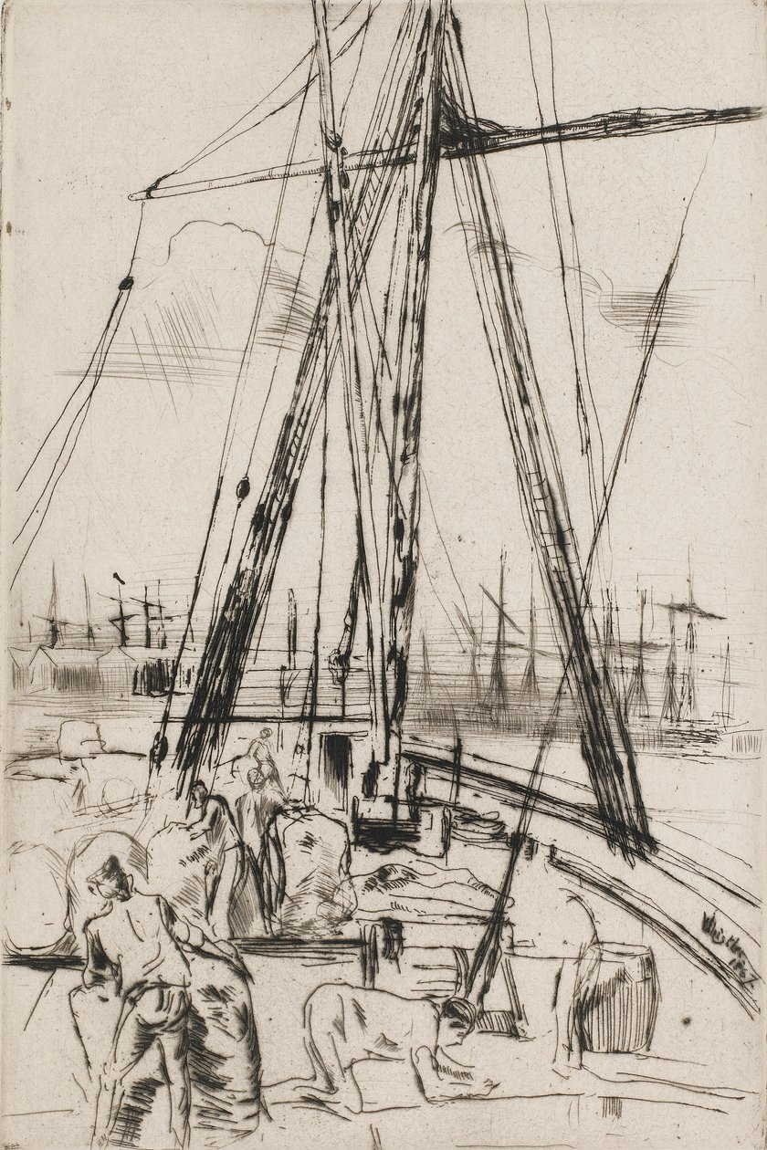 Toimitus Liverpoolissa, 1867. tekijältä James Abbott McNeill Whistler