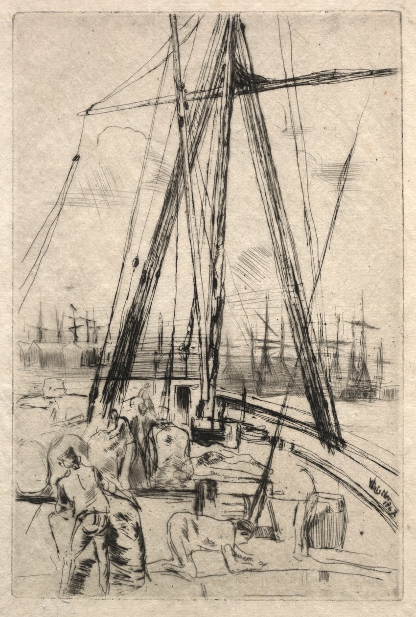Toimitus Liverpoolissa, 1867. tekijältä James Abbott McNeill Whistler