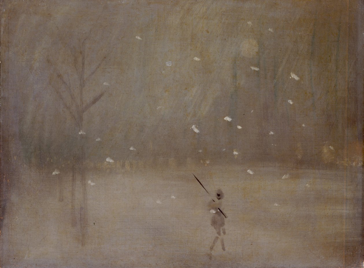 "Lumimyrsky: Nocturne", 1854-1903 tekijältä James Abbott McNeill Whistler