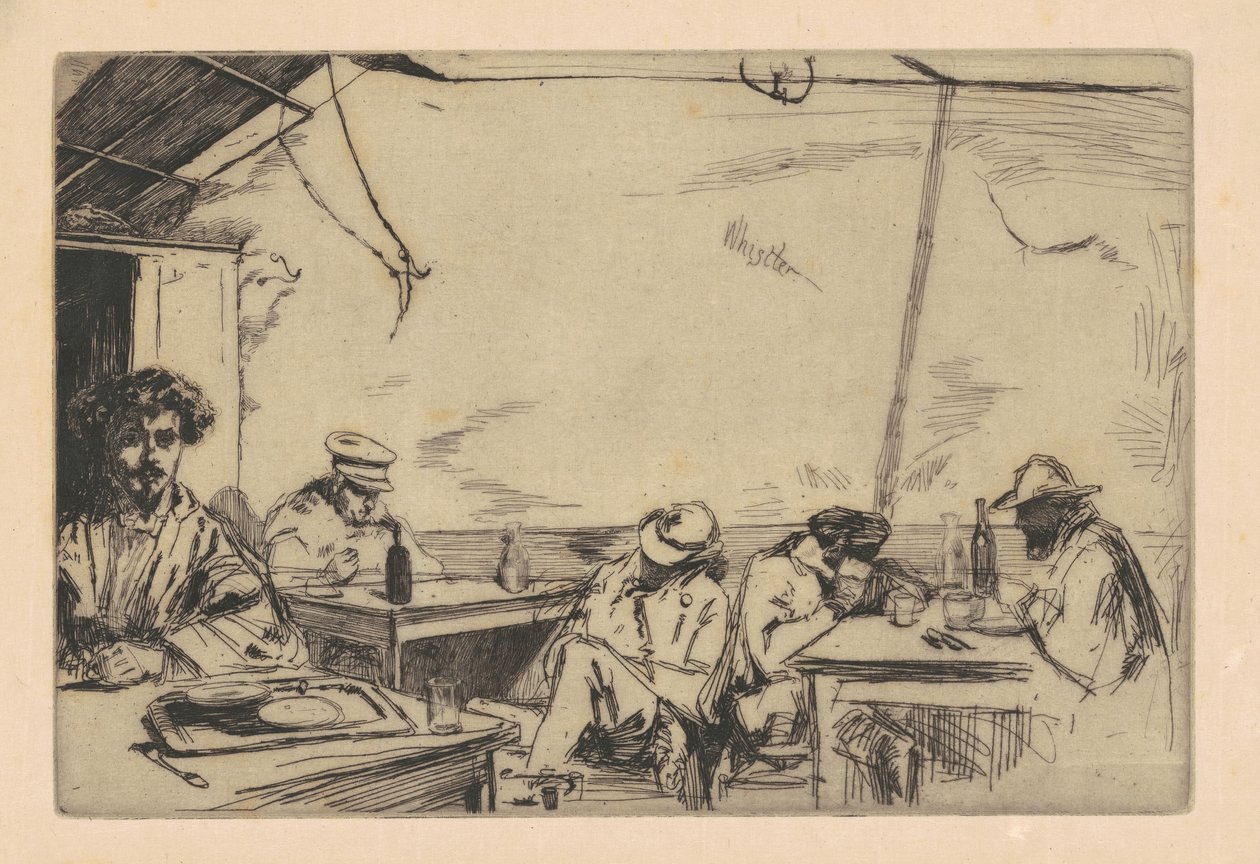 Kolmen pennin keitto, 1859. tekijältä James Abbott McNeill Whistler