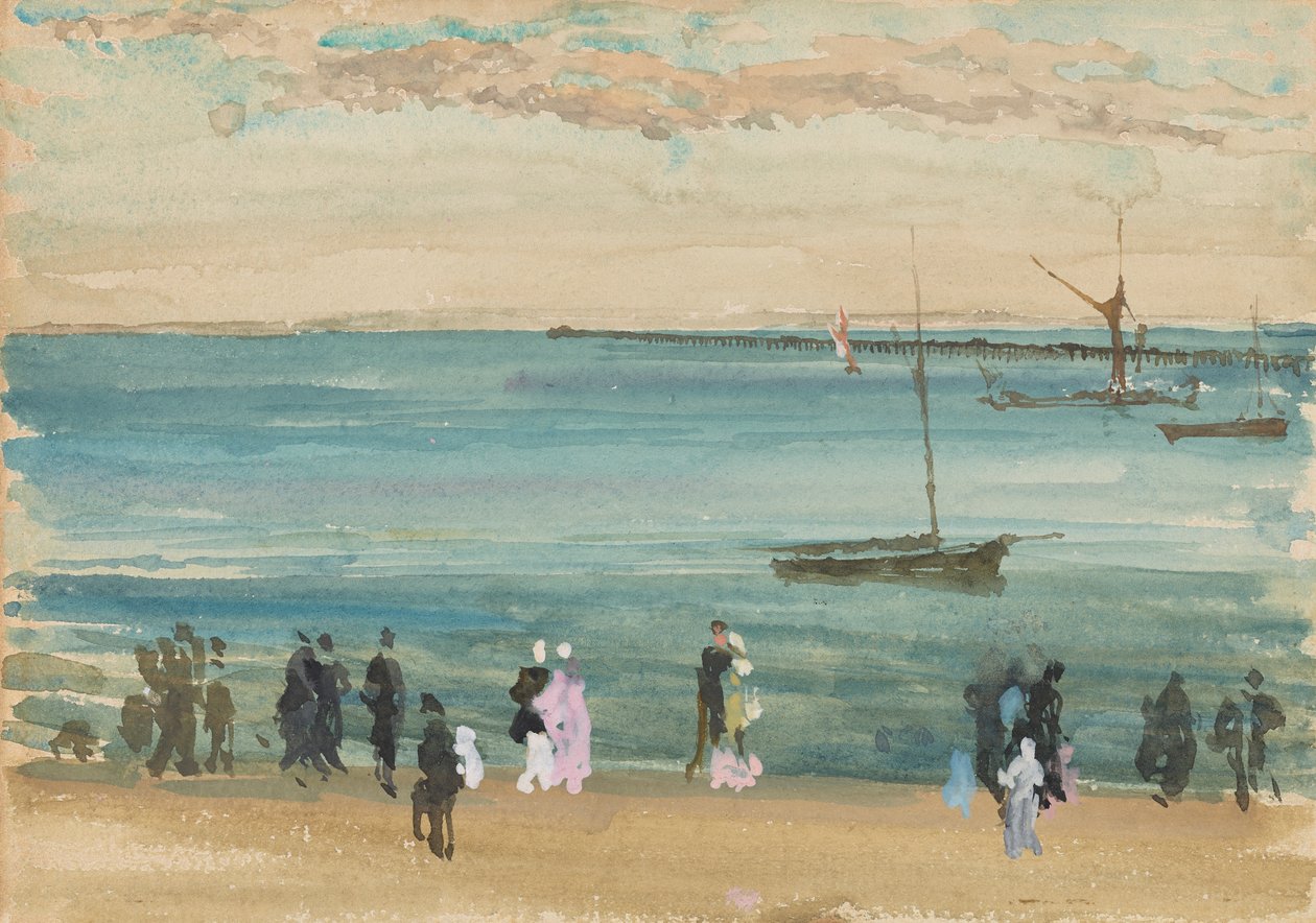 Southend Pier, 1882-1884. tekijältä James Abbott McNeill Whistler