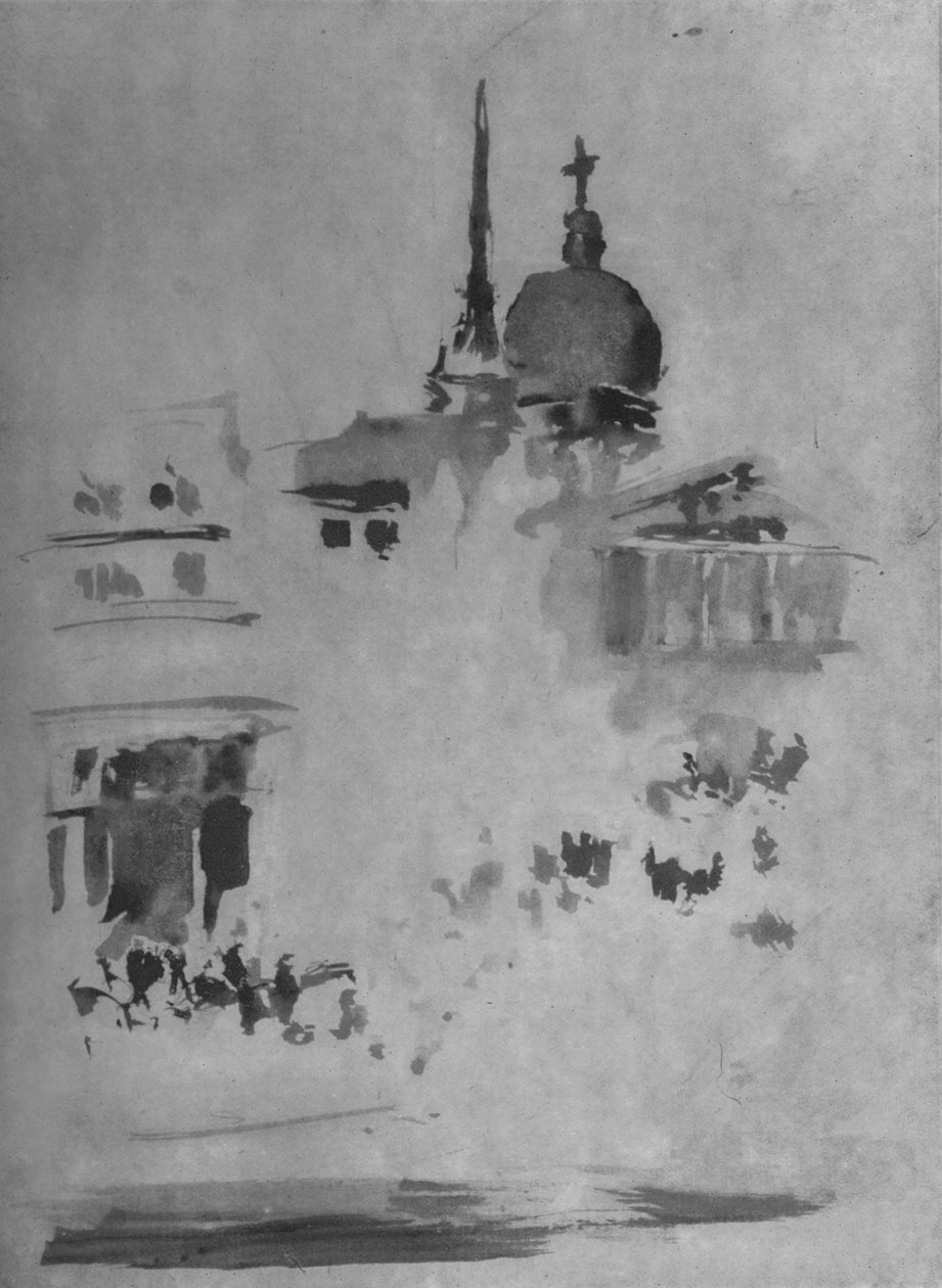 St. Pauls, 1884, 1904 tekijältä James Abbott McNeill Whistler