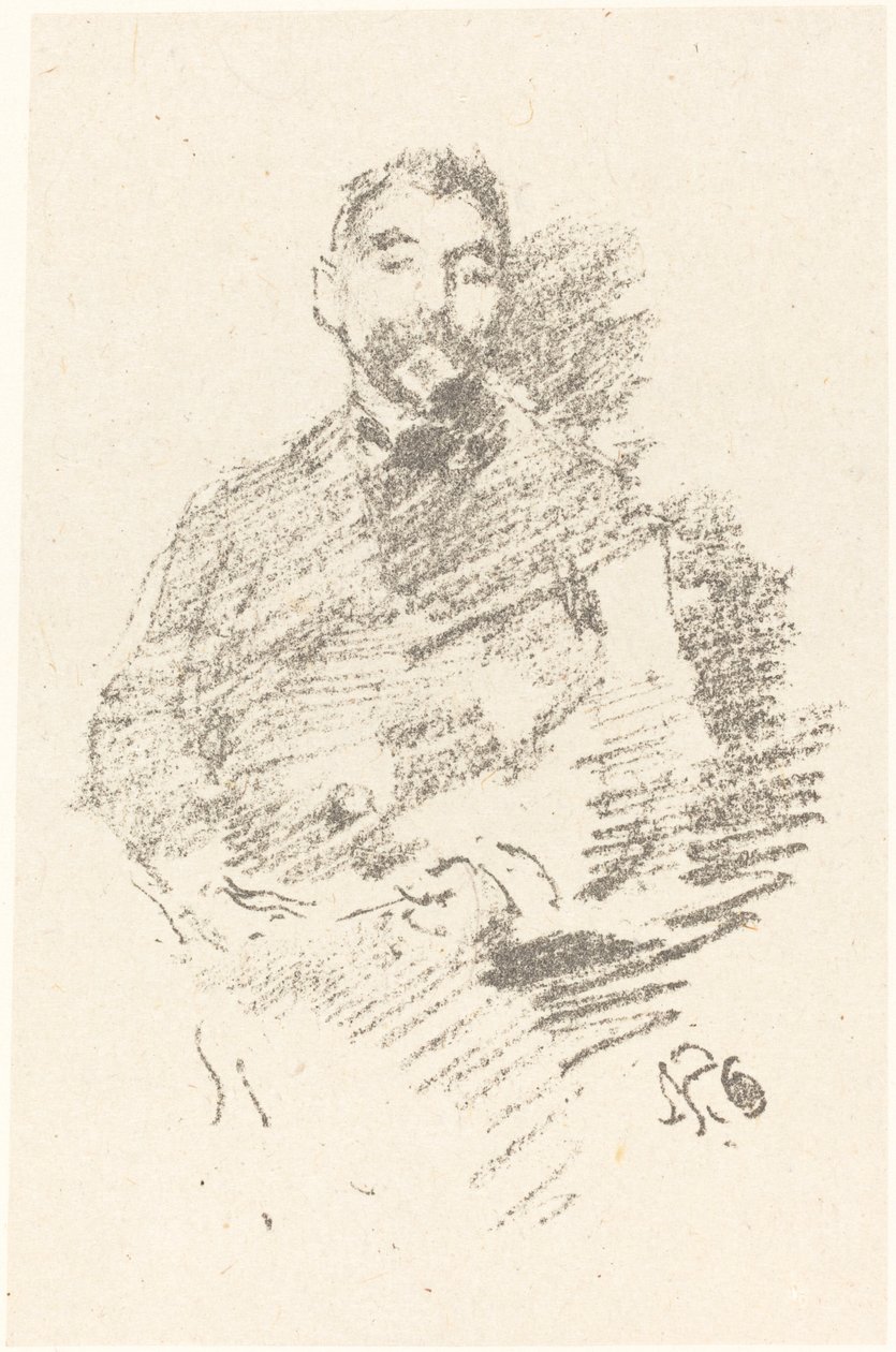 Stephane Mallarmé, 1892. tekijältä James Abbott McNeill Whistler