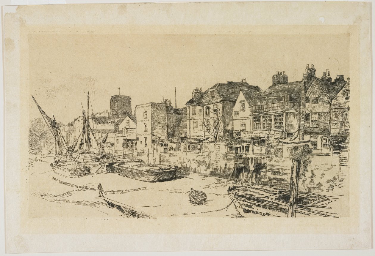 Aatami ja Eeva, vanha Chelsea tekijältä James Abbott McNeill Whistler
