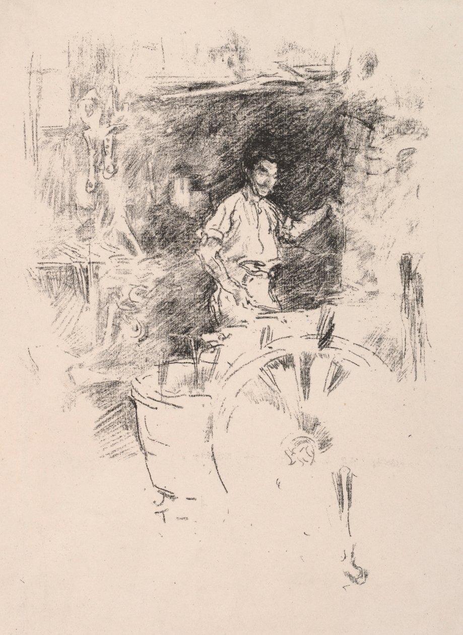 Seppä, 1895. tekijältä James Abbott McNeill Whistler