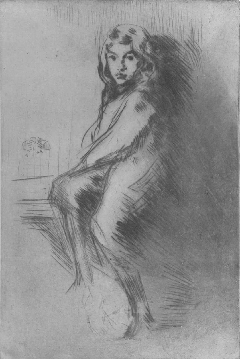 Poika Charlie Hanson, c1876, 1904 tekijältä James Abbott McNeill Whistler