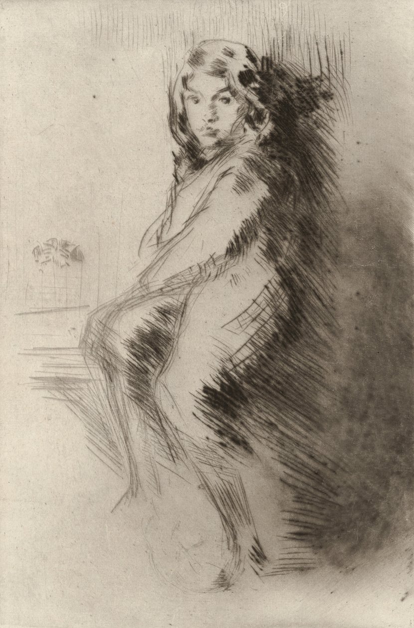 Poika Charlie Hanson, n. 18731875. tekijältä James Abbott McNeill Whistler