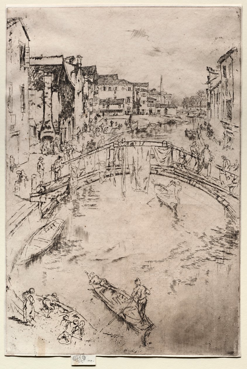 Silta, 1886. tekijältä James Abbott McNeill Whistler