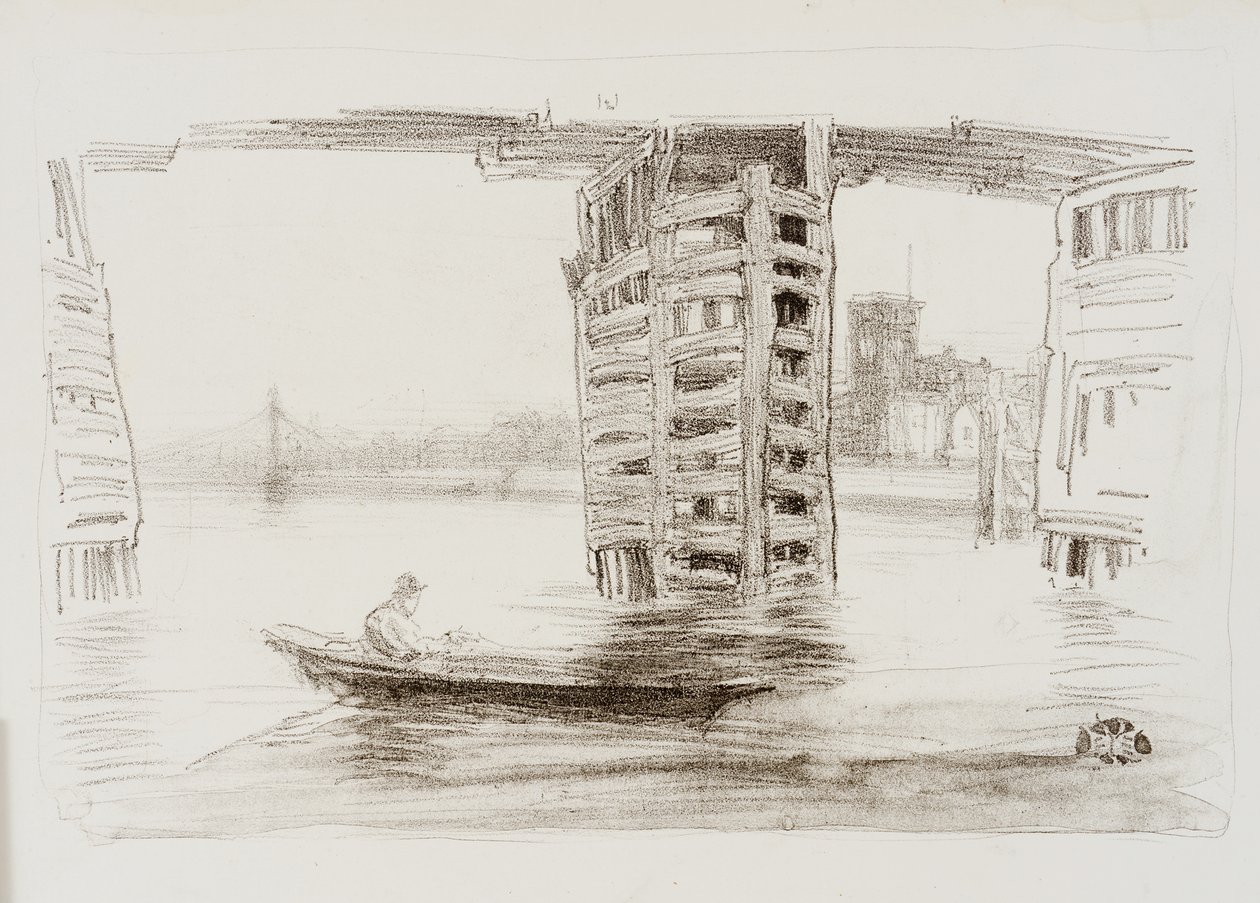 The Broad Bridge, 1878. tekijältä James Abbott McNeill Whistler