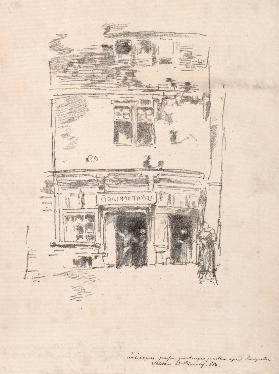 The Clockmakers, Paimpol, 1893. tekijältä James Abbott McNeill Whistler