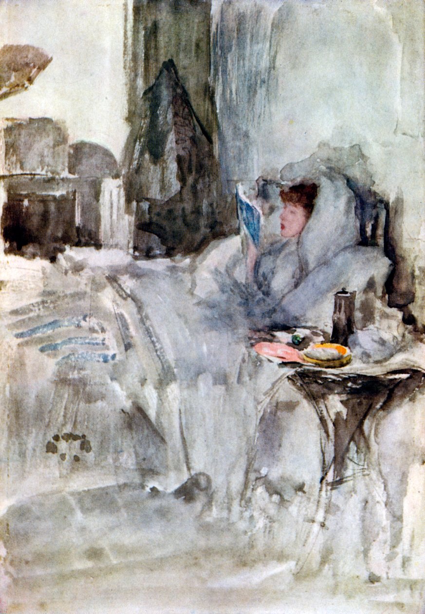 Toipilas, 1800-luku, 1933 tekijältä James Abbott McNeill Whistler
