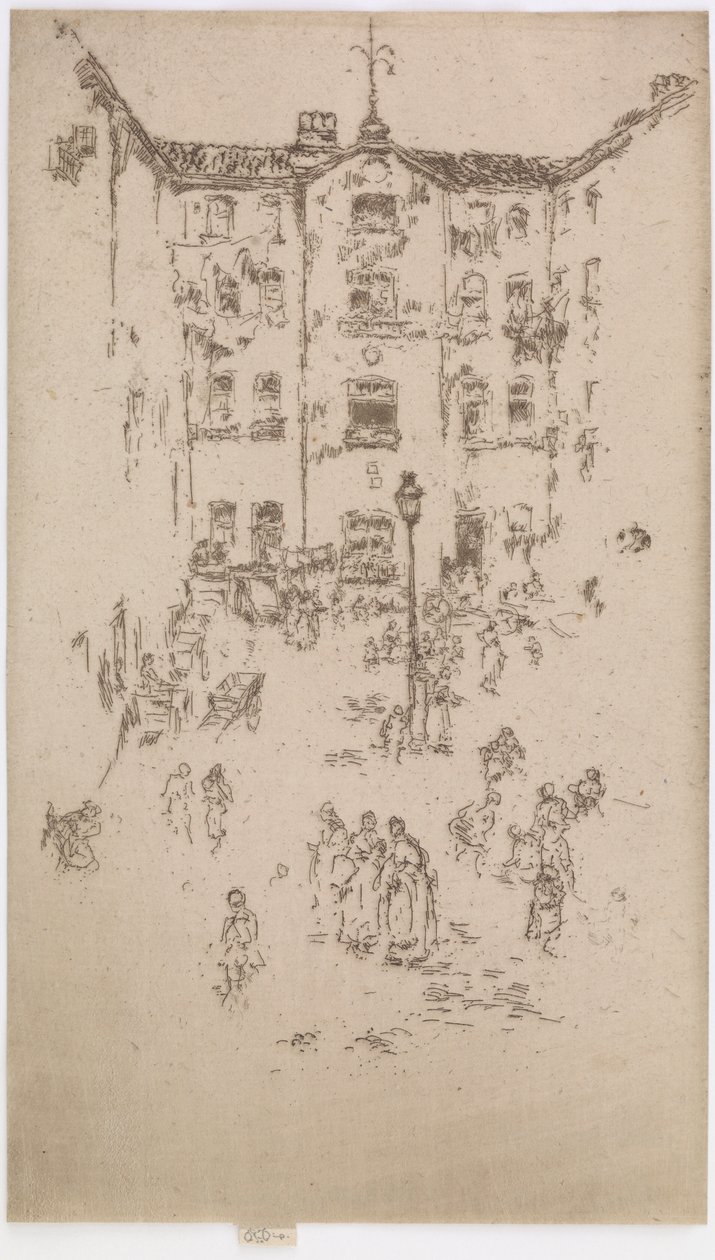 Piha, Bryssel, 1887. tekijältä James Abbott McNeill Whistler