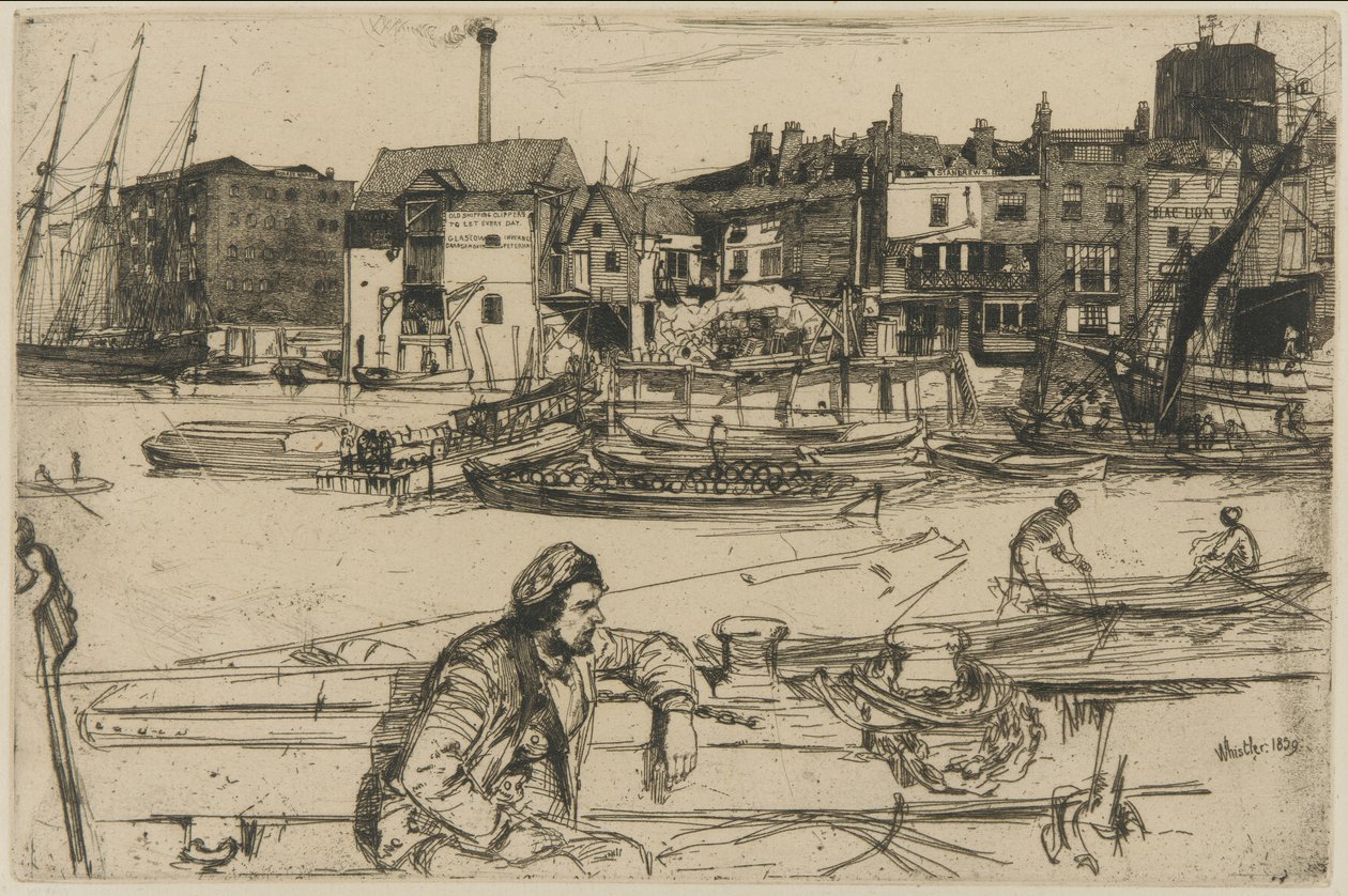 The Forge, 1861. tekijältä James Abbott McNeill Whistler