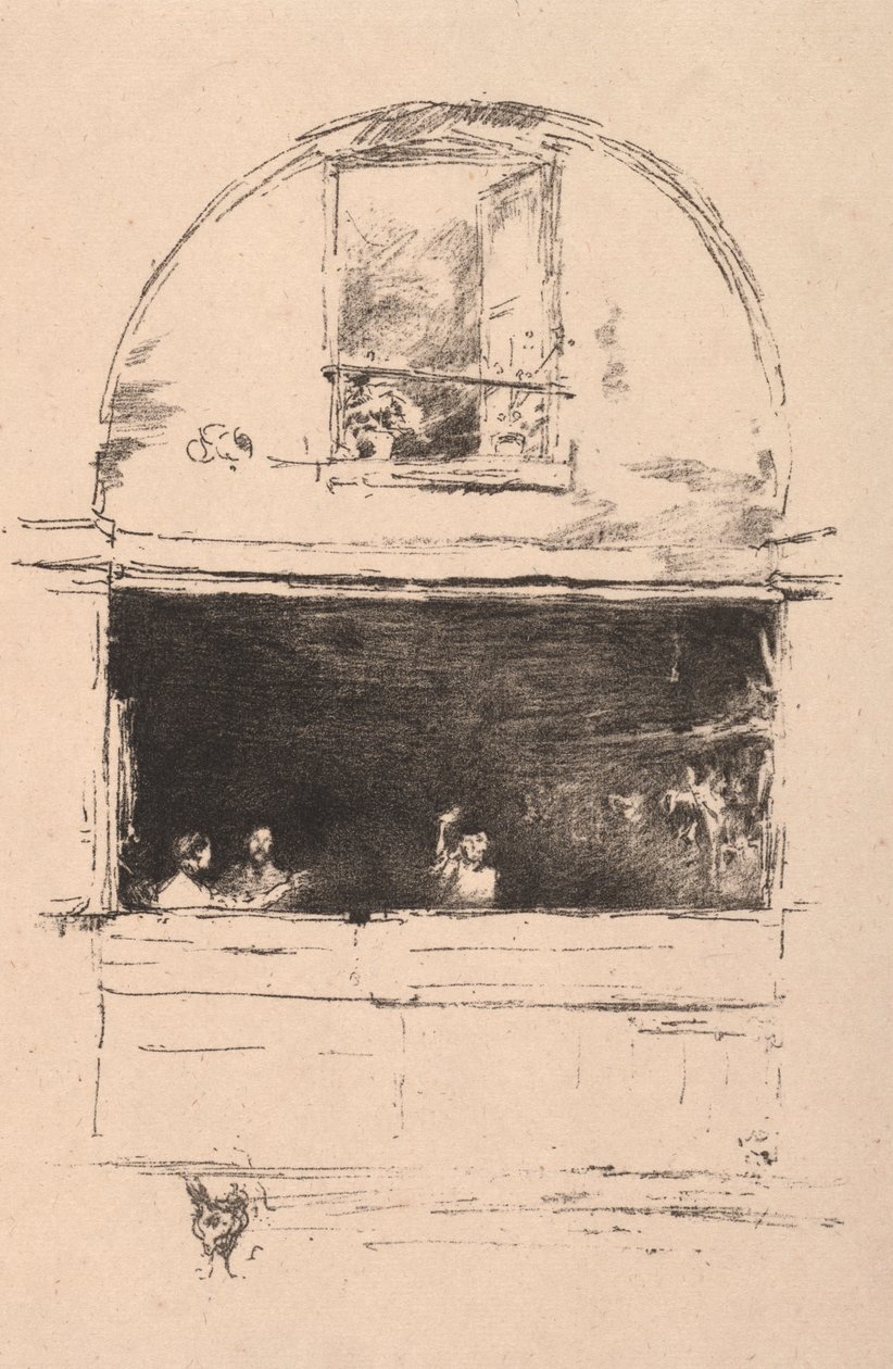 Forge, Passage du Dragon, 1894. tekijältä James Abbott McNeill Whistler