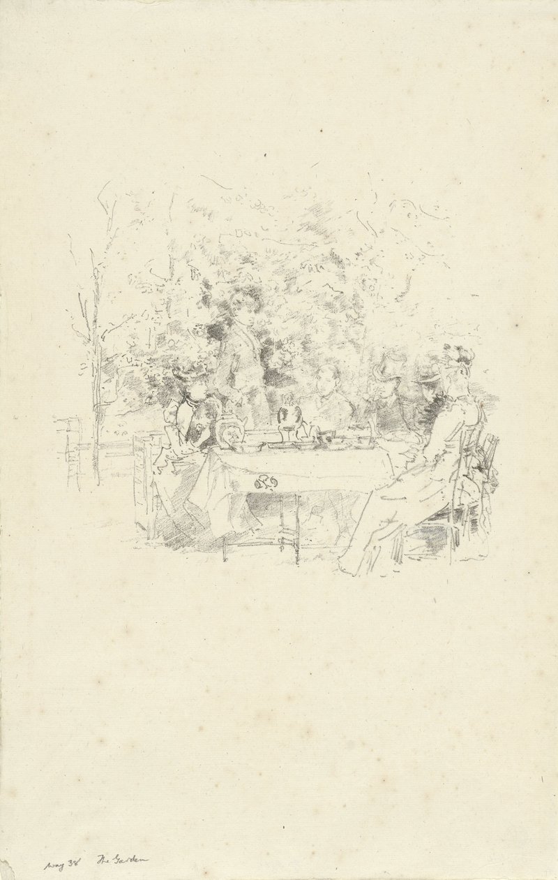 Puutarha tekijältä James Abbott McNeill Whistler