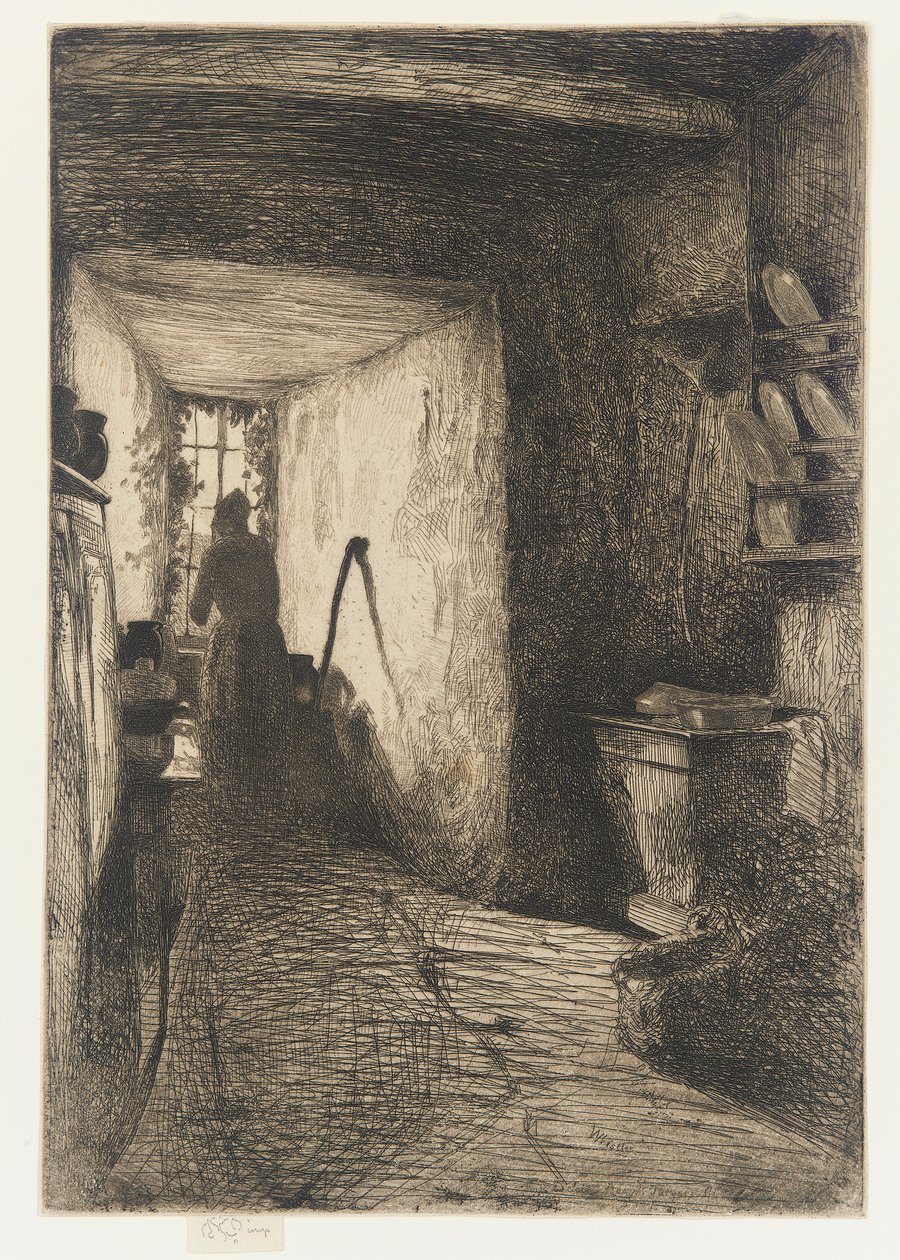 Keittiö, 1858. tekijältä James Abbott McNeill Whistler