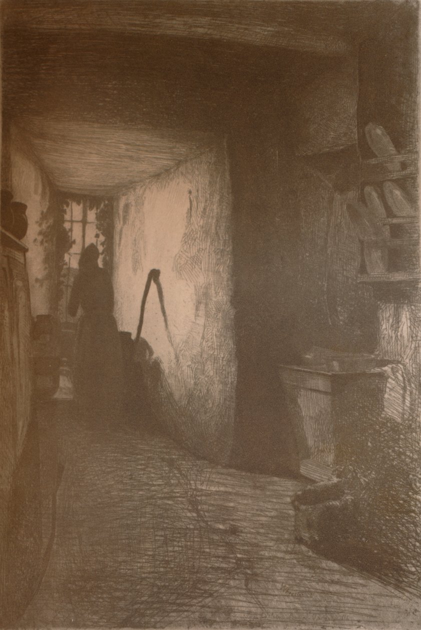 Keittiö, 1858, 1904 tekijältä James Abbott McNeill Whistler