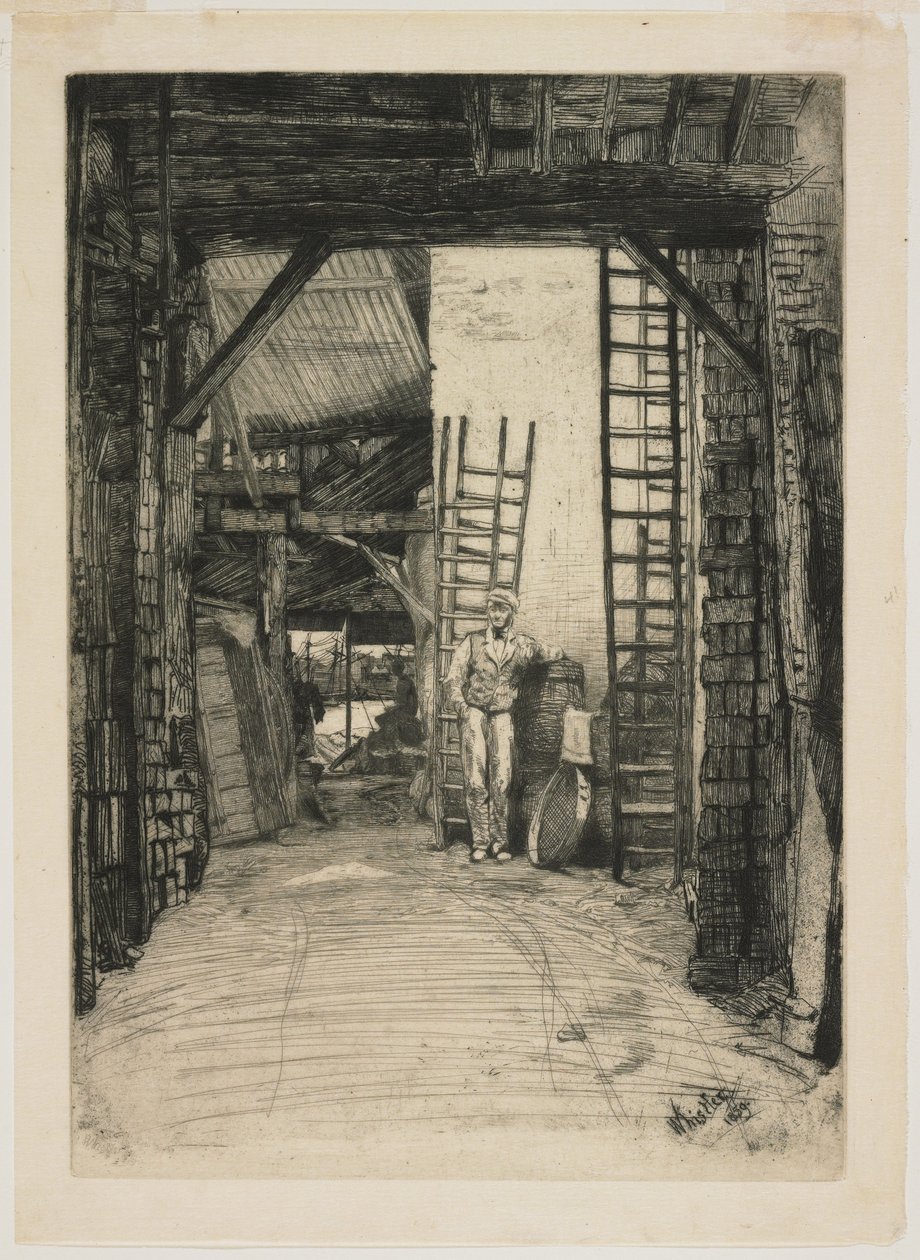 Kalkinpolttaja tekijältä James Abbott McNeill Whistler