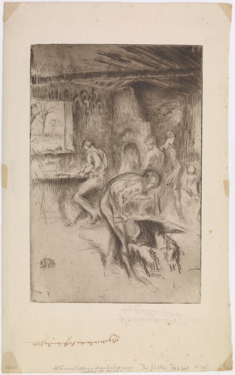 The Little Forge, Liverpool, 1875. tekijältä James Abbott McNeill Whistler