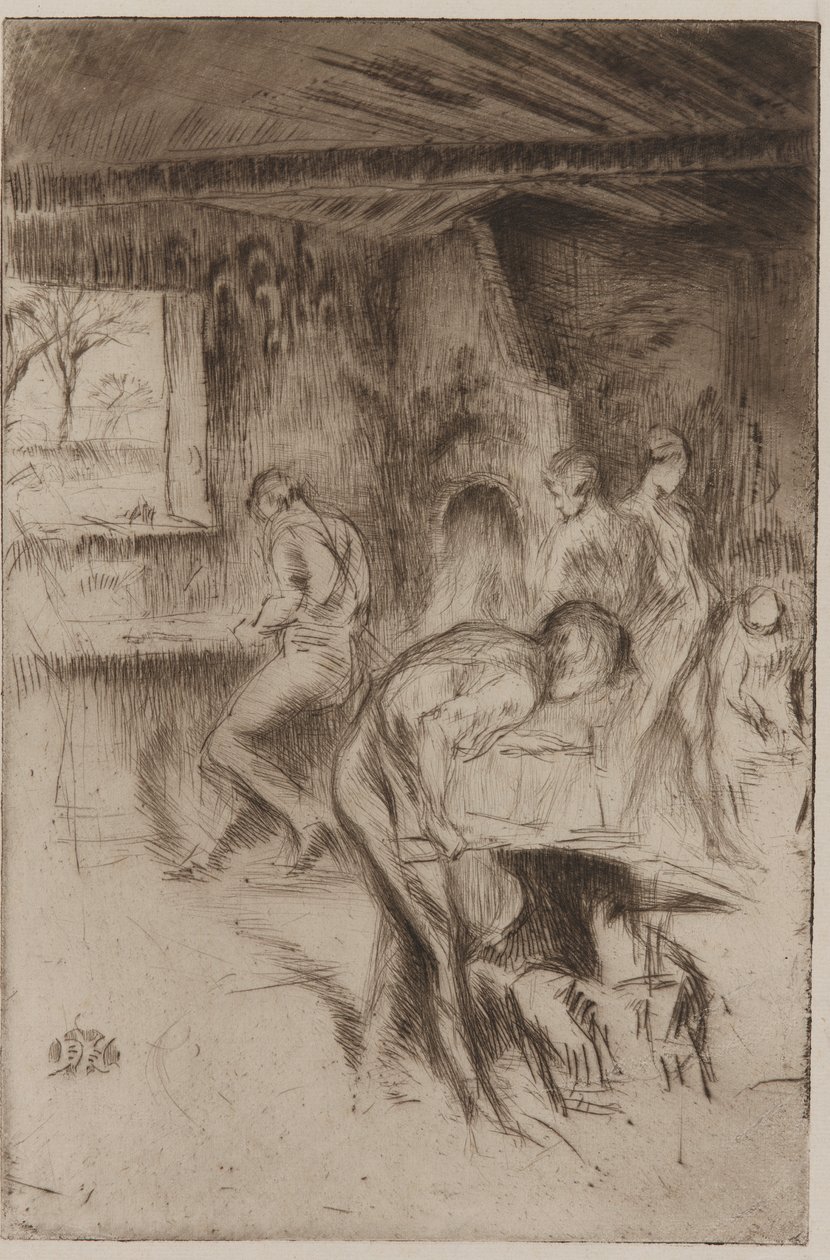 The Little Forge, Liverpool, 1875. tekijältä James Abbott McNeill Whistler