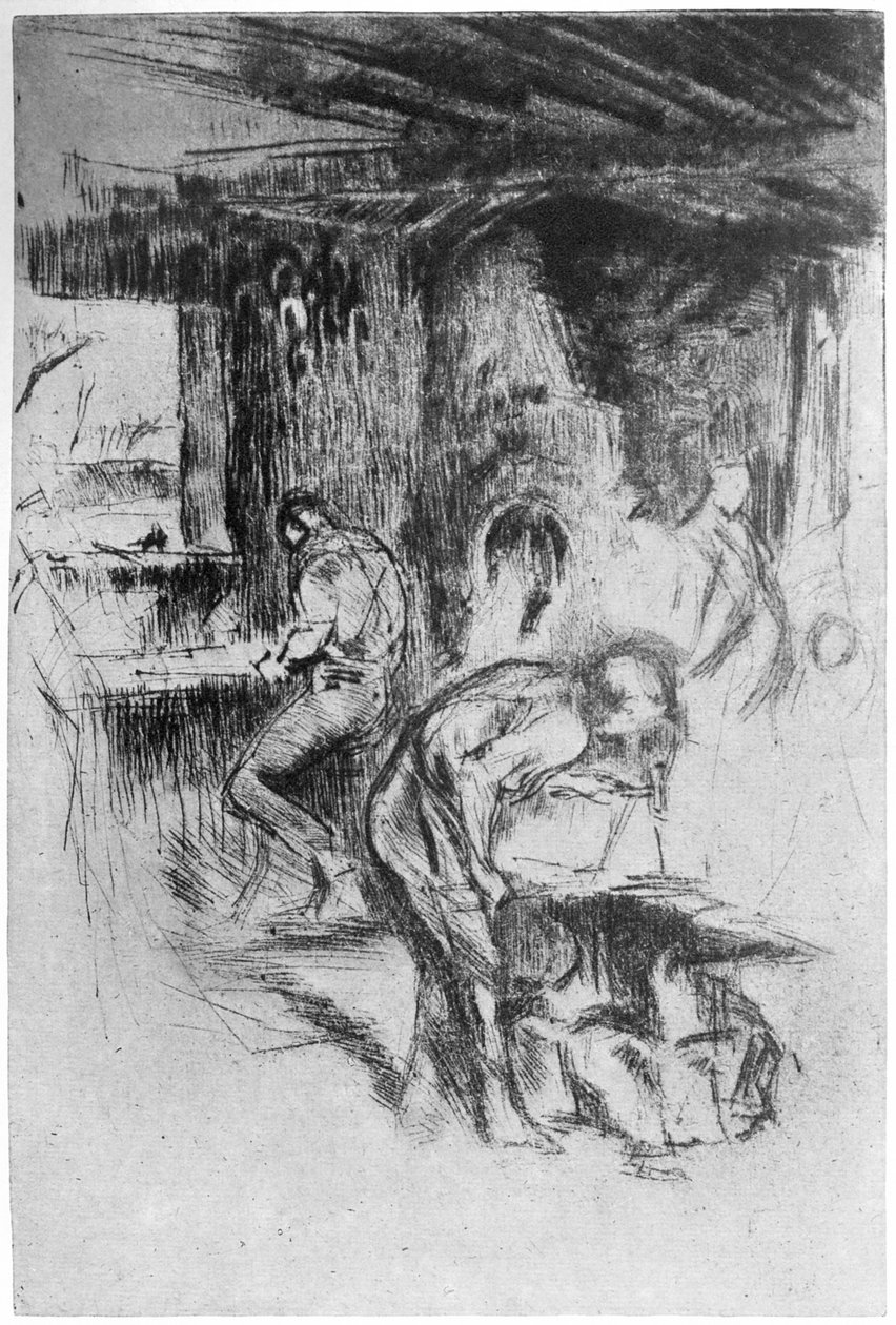 Pieni paja, c1860 1904. tekijältä James Abbott McNeill Whistler