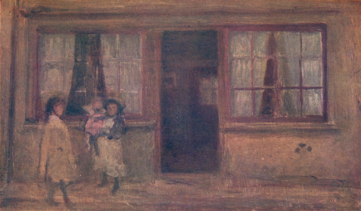Pieni sairaanhoitaja, c1881, 1904 tekijältä James Abbott McNeill Whistler