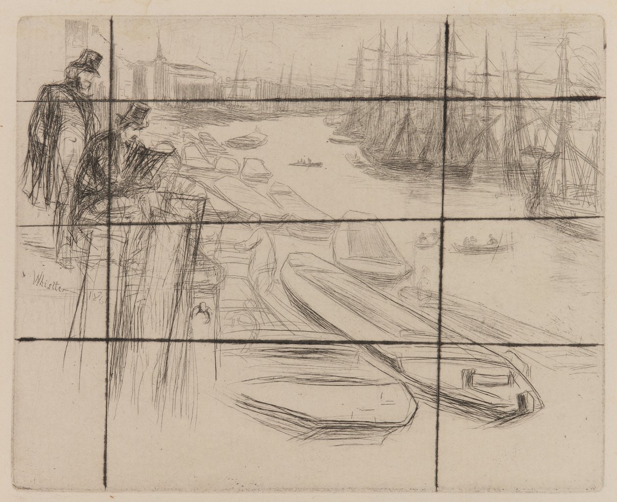 Pieni allas, 1861. tekijältä James Abbott McNeill Whistler