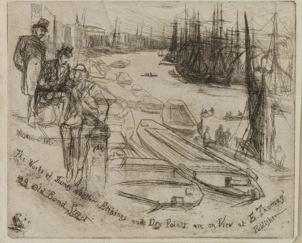 Pieni allas, 1861. tekijältä James Abbott McNeill Whistler