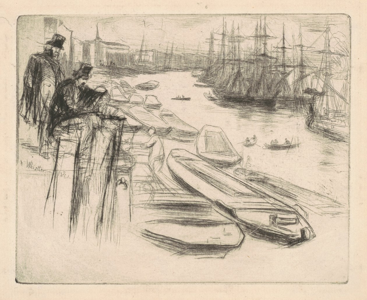 Pieni allas, 1861. tekijältä James Abbott McNeill Whistler