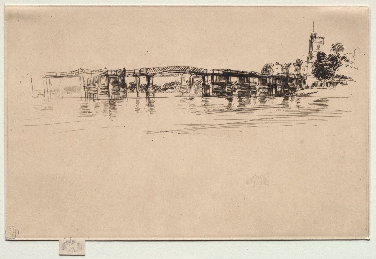 Pikku Putney, nro 1. tekijältä James Abbott McNeill Whistler