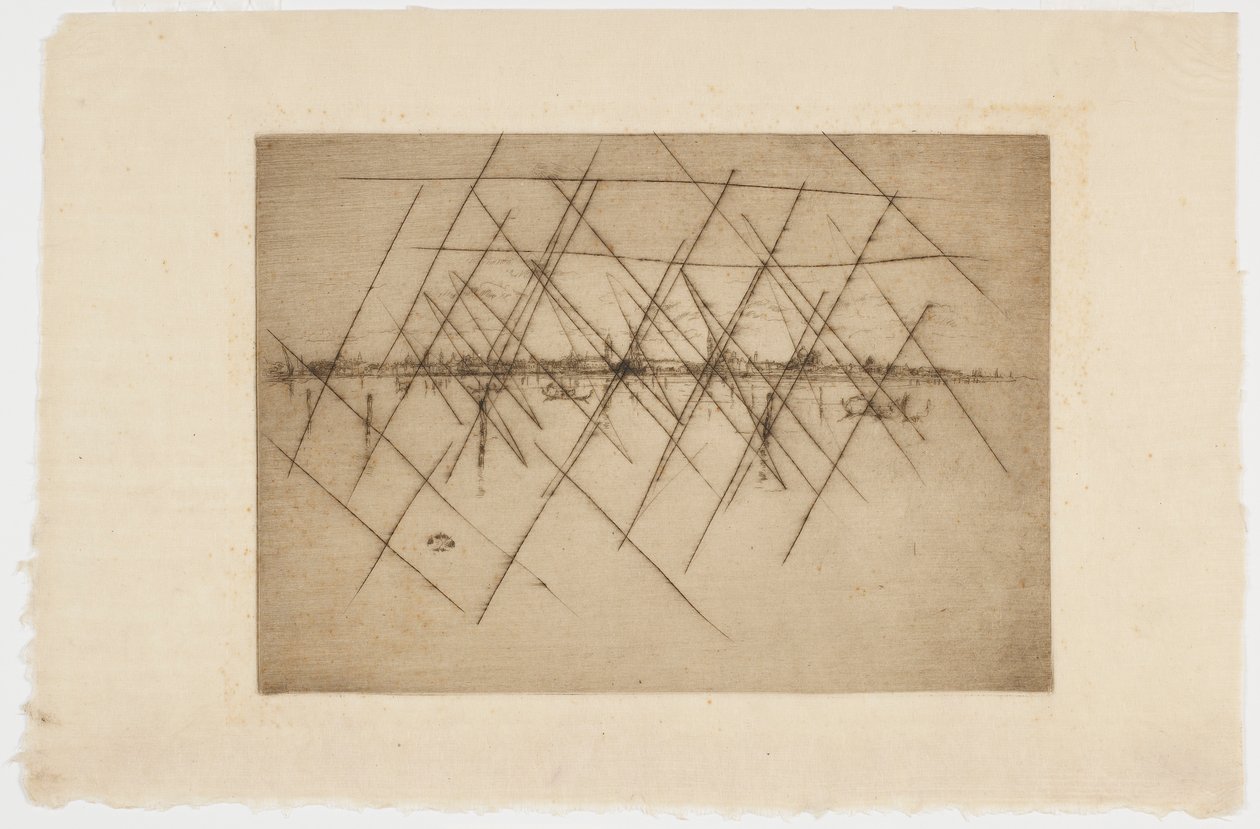 Pikku Venetsia, 1879-1880. tekijältä James Abbott McNeill Whistler