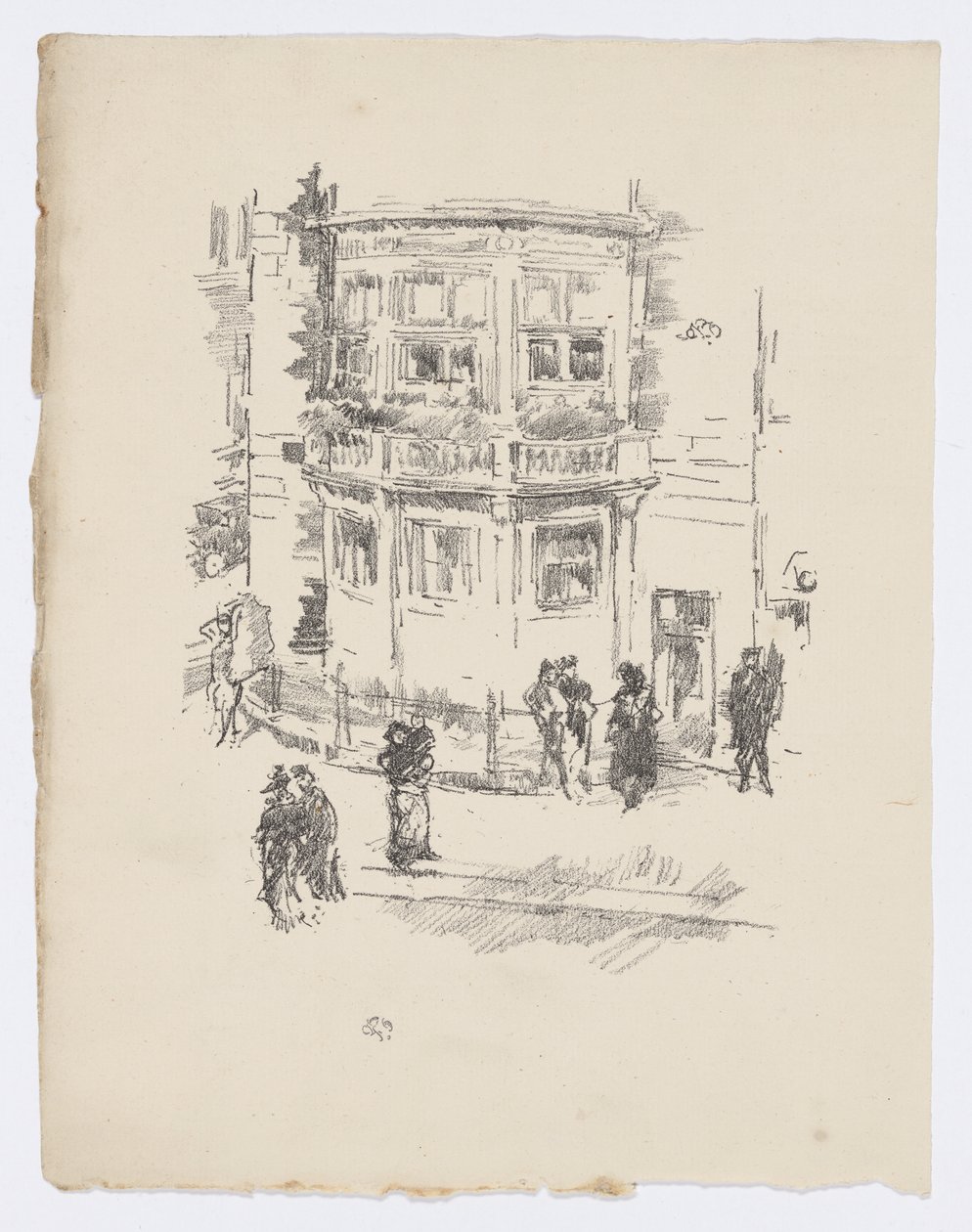 Johtajan ikkuna, Gaiety-teatteri tekijältä James Abbott McNeill Whistler