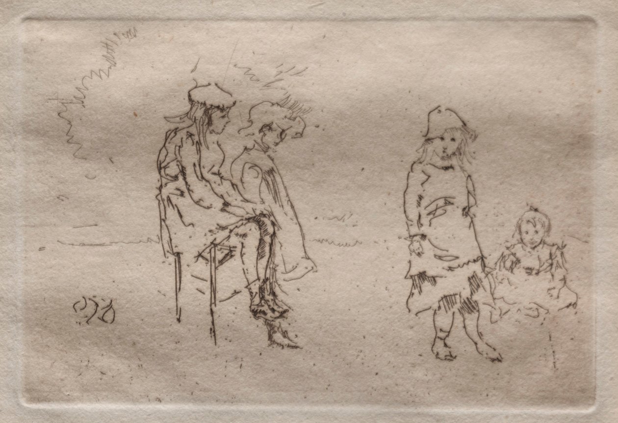 Menpes-lapset. tekijältä James Abbott McNeill Whistler