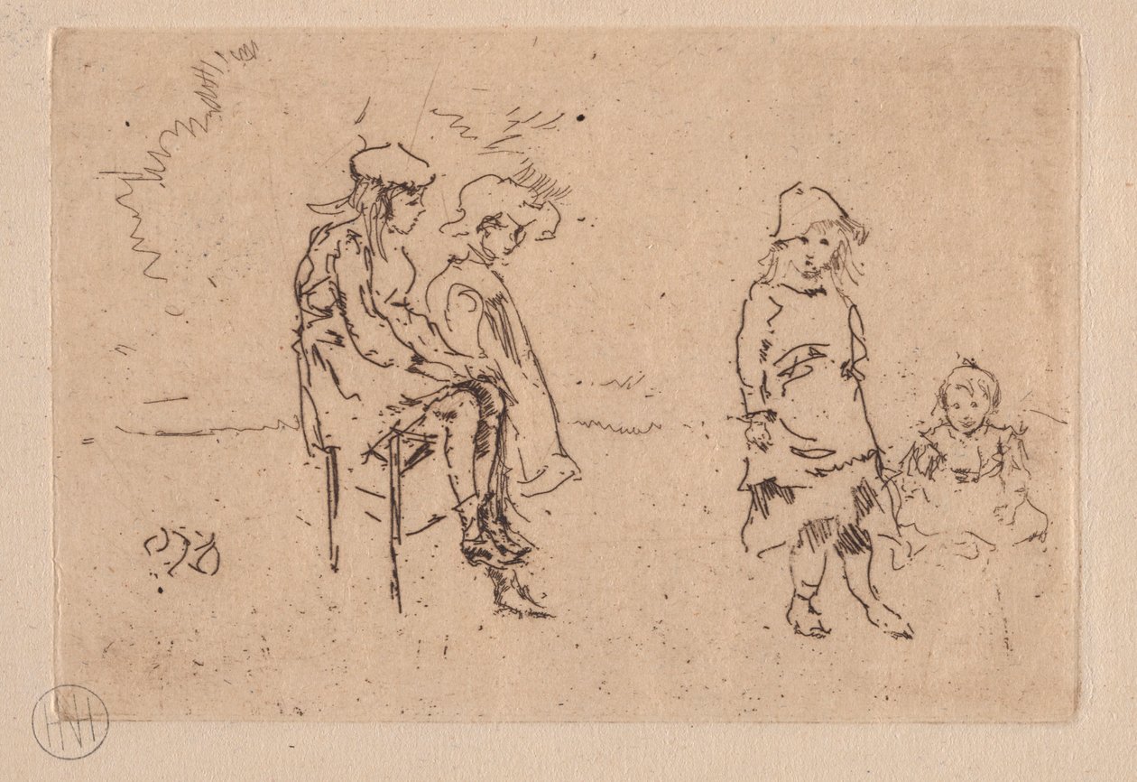 Menpes-lapset. tekijältä James Abbott McNeill Whistler