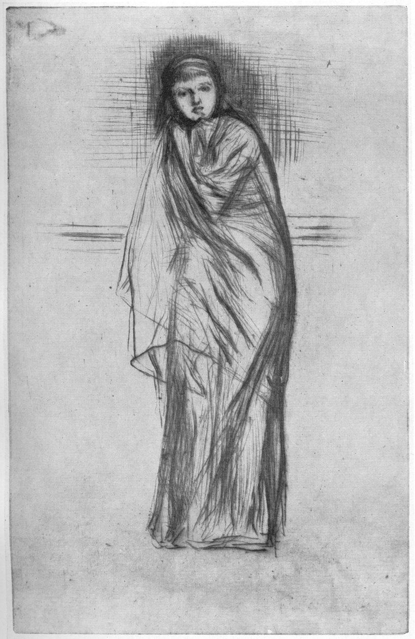 Malli lepää, 1800-luku 1904. tekijältä James Abbott McNeill Whistler