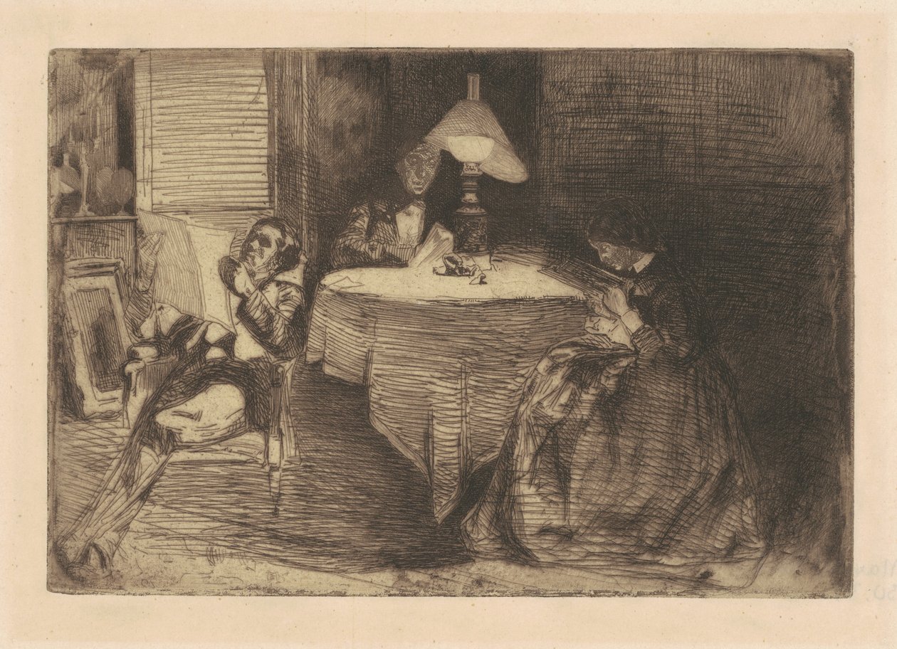 Musiikkihuone, 1859. tekijältä James Abbott McNeill Whistler