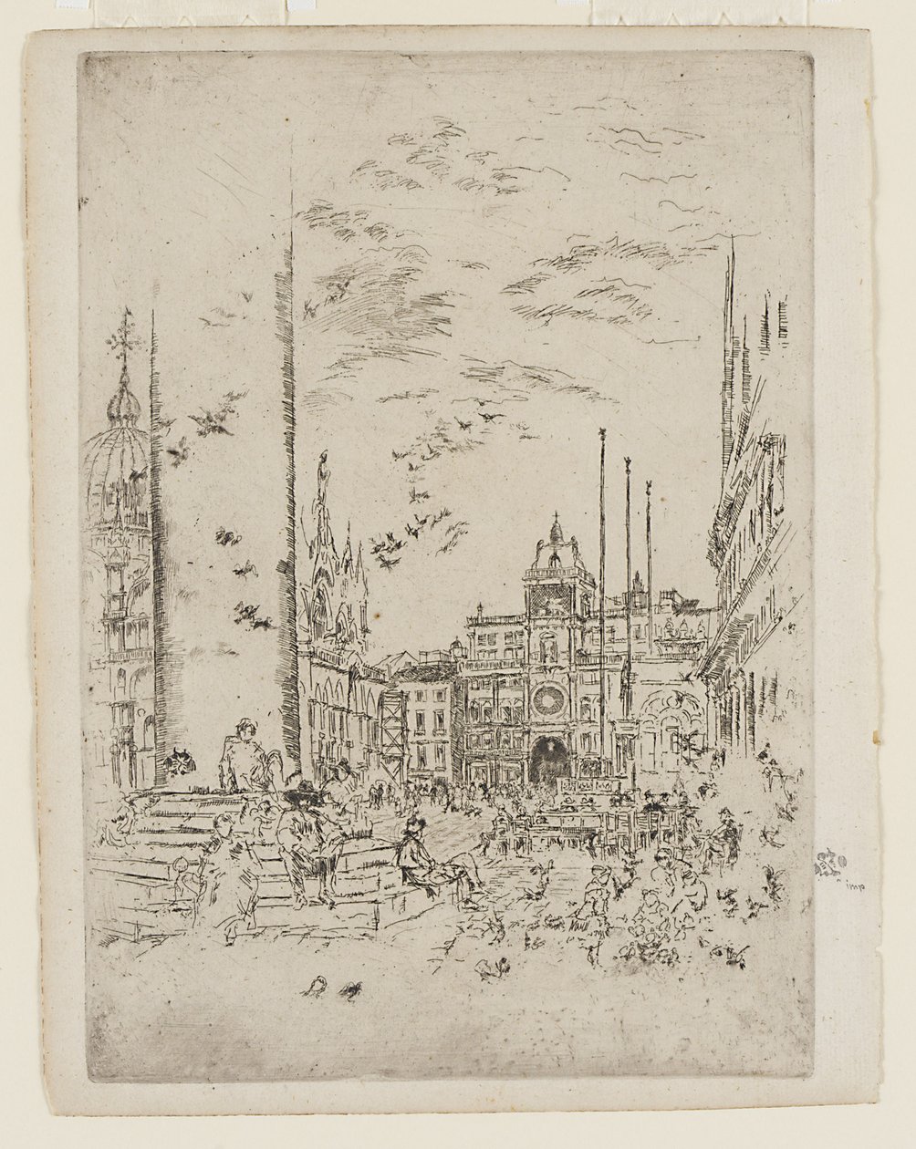 Piazzetta tekijältä James Abbott McNeill Whistler