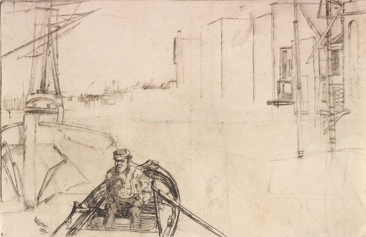 Allas, 1859. tekijältä James Abbott McNeill Whistler
