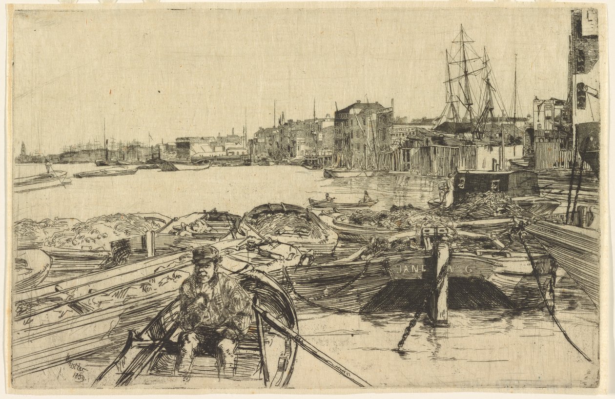 Allas, 1859. tekijältä James Abbott McNeill Whistler