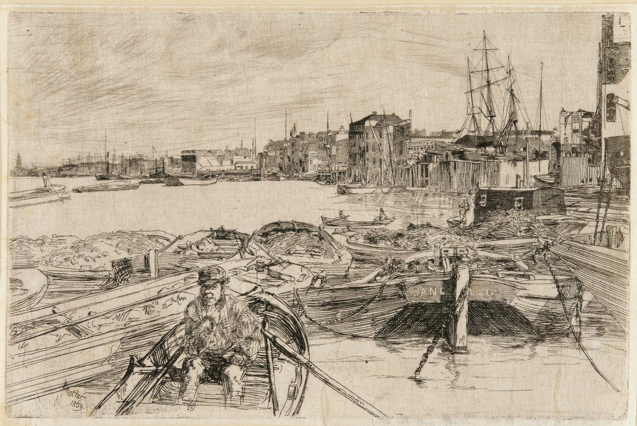 Allas, 1859. tekijältä James Abbott McNeill Whistler