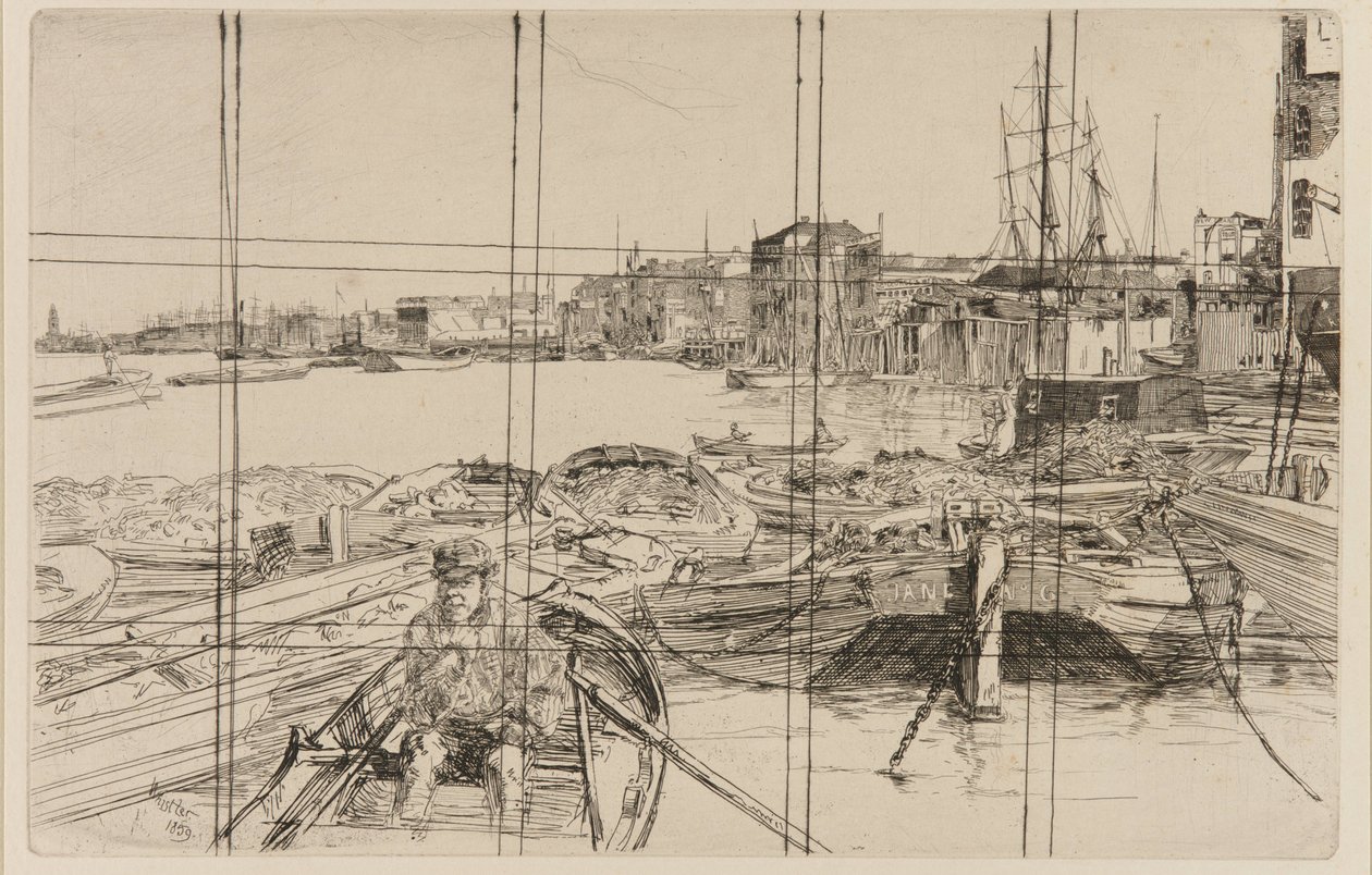 Allas, 1859. tekijältä James Abbott McNeill Whistler