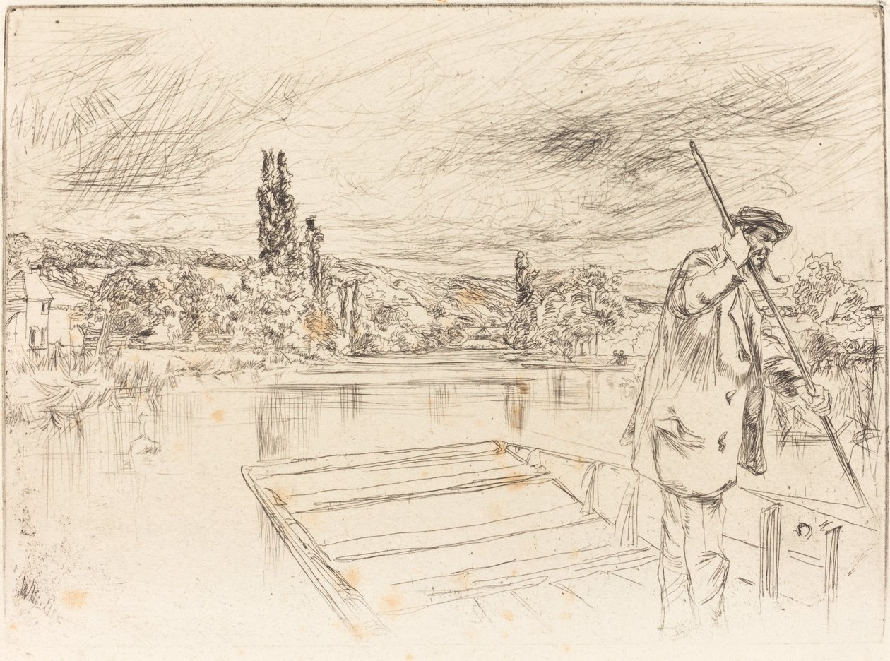 Punt, 1861. tekijältä James Abbott McNeill Whistler