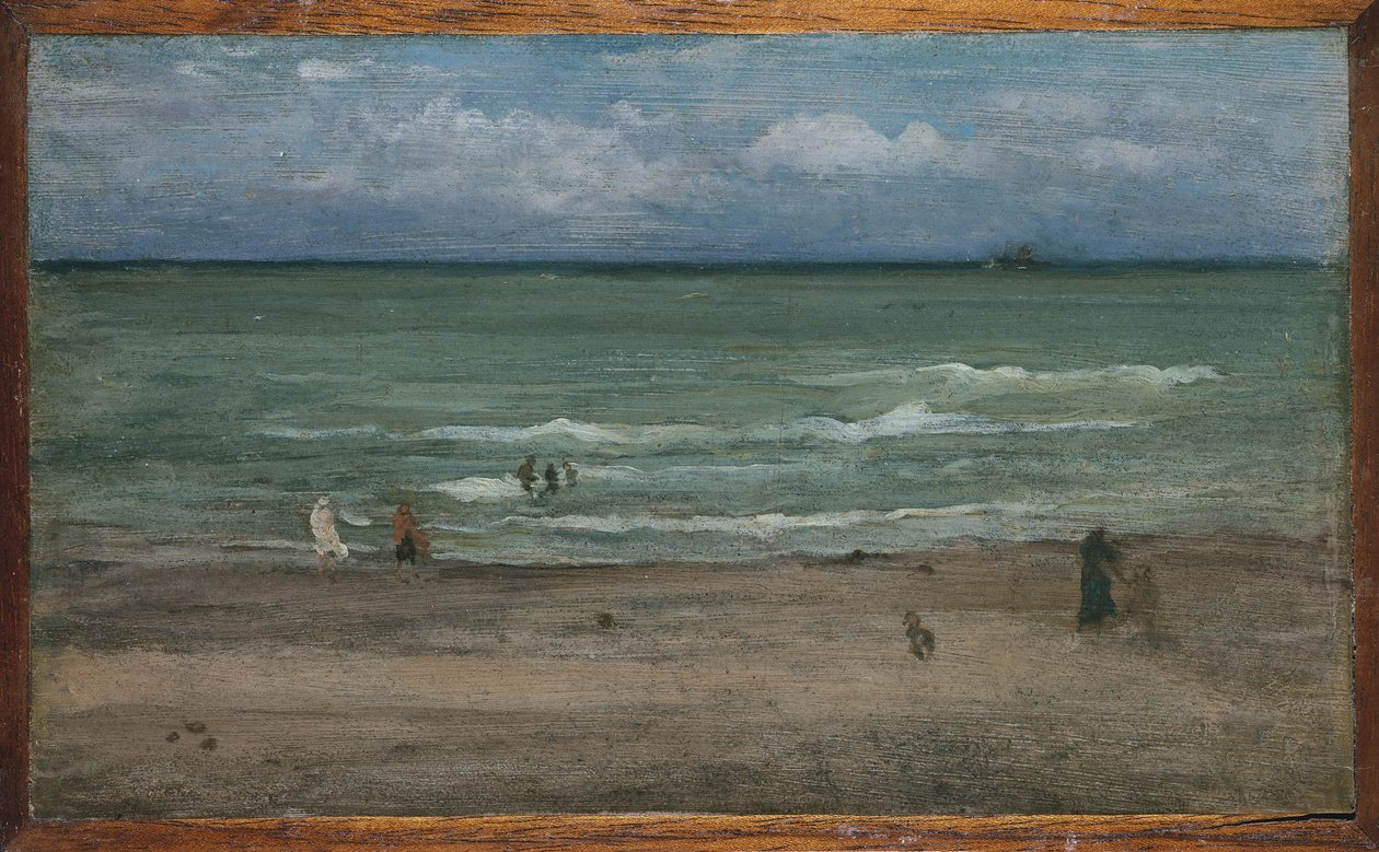 Meri, Pourville, 1899 tekijältä James Abbott McNeill Whistler